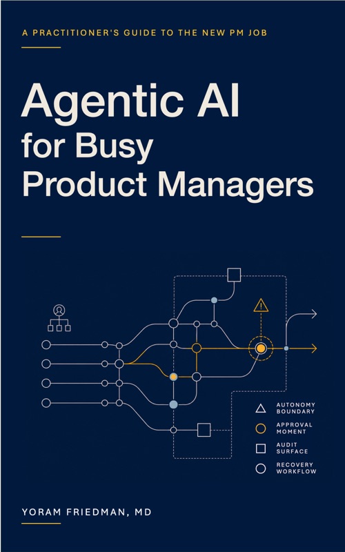 Agentic AI for Busy Product Managers book cover